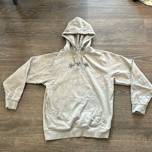 Grey Vans Checkerboard Hoodie